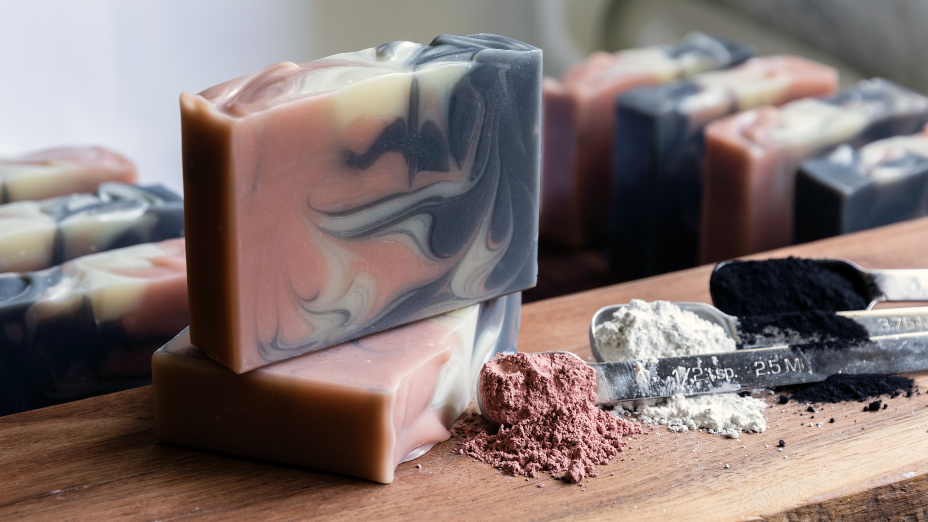 Charcoal & Clay Cold Process Soap | Kápia Méra
